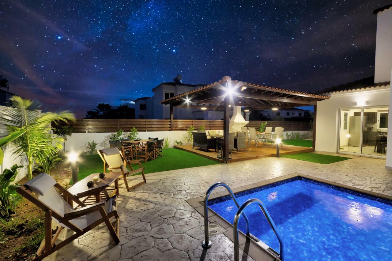 Villa Nissi Gold Ajía Nápa Kültér fotó